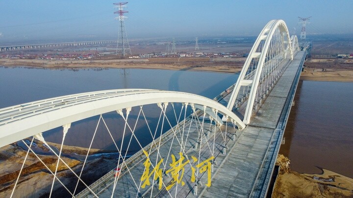 济南大西环黄河特大桥图片